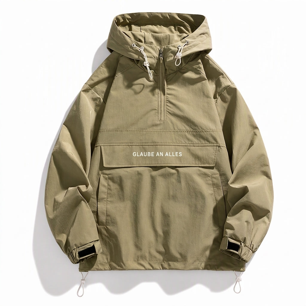 📢🎉50%Rabatt!!!🛍️✨Wasserabweisende Outdoor-Wanderjacke mit Kapuze und mehreren Taschen