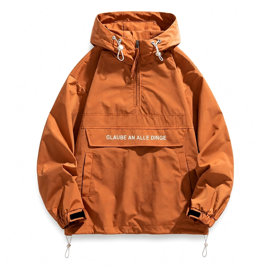 📢🎉50%Rabatt!!!🛍️✨Wasserabweisende Outdoor-Wanderjacke mit Kapuze und mehreren Taschen