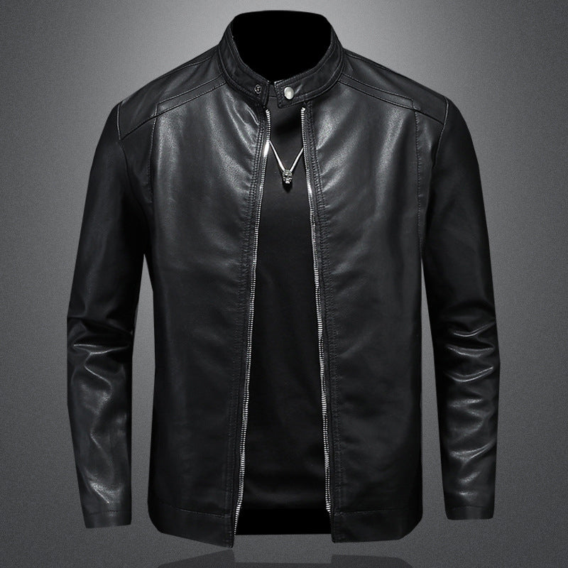 50 % Rabatt | Warme Bikerjacke in Slim Fit