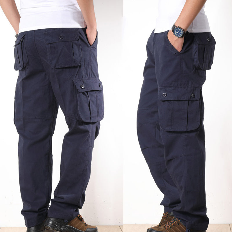 Cargohosen für Herren mit Relaxed-Passform und mehreren Taschen