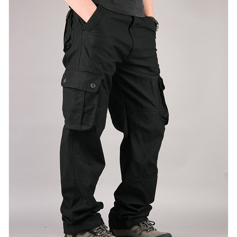 Cargohosen für Herren mit Relaxed-Passform und mehreren Taschen