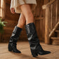 ⏰ Countdown läuft – 50% nur noch 3 Tage! Schicke lässige kniehohe Damenstiefel