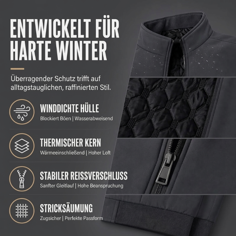 📢🎉50%Rabatt!!!🛍️✨Klassische verdickte Winterjacke für Herren