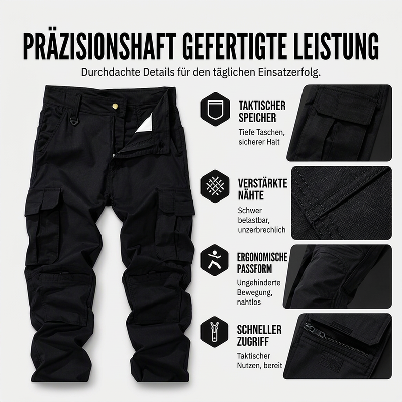 ⏰ Countdown läuft – 50% nur noch 3 Tage!🔥 Mehrtaschige Cargohose für Herren im Outdoor-Bereich