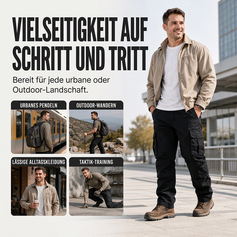 ⏰ Countdown läuft – 50% nur noch 3 Tage!🔥 Mehrtaschige Cargohose für Herren im Outdoor-Bereich