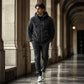 👚🔥Beliebtes Produkt! ✨Bestseller – Herren-Fleecejacke mit Kapuze und Reißverschluss