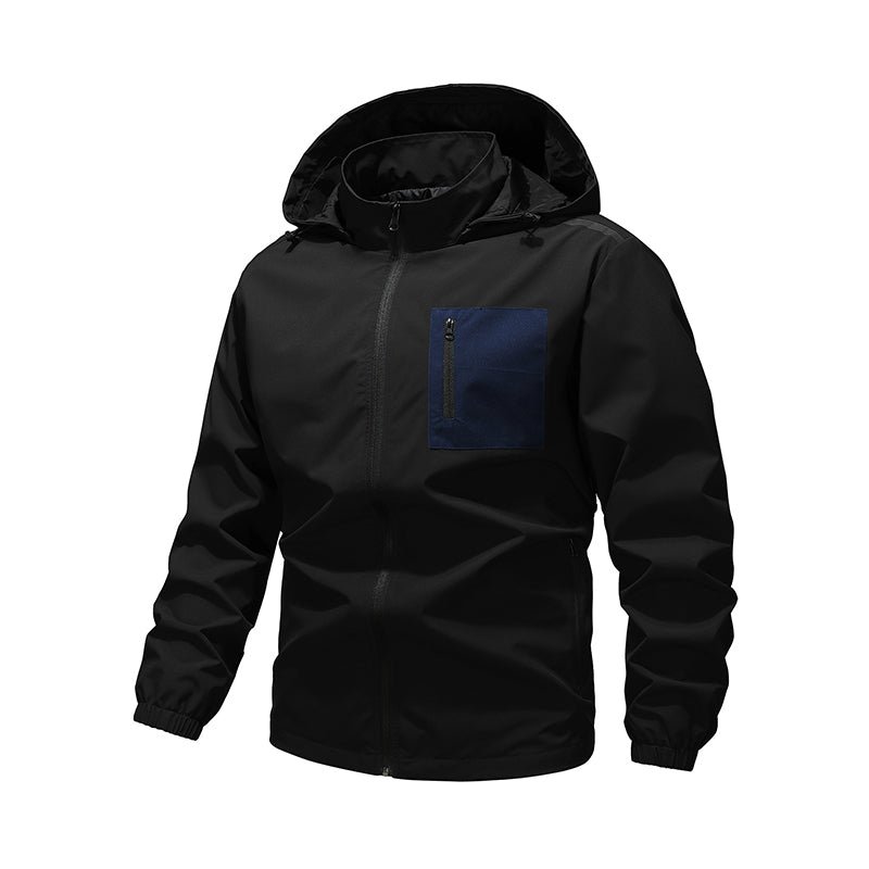 ⏰ Countdown läuft – 50% nur noch 3 Tage! Herren Outdoor Windjacke mit abnehmbarer Kapuze