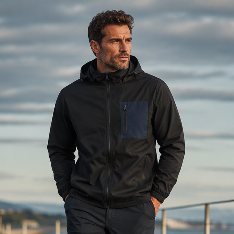 ⏰ Countdown läuft – 50% nur noch 3 Tage! Herren Outdoor Windjacke mit abnehmbarer Kapuze