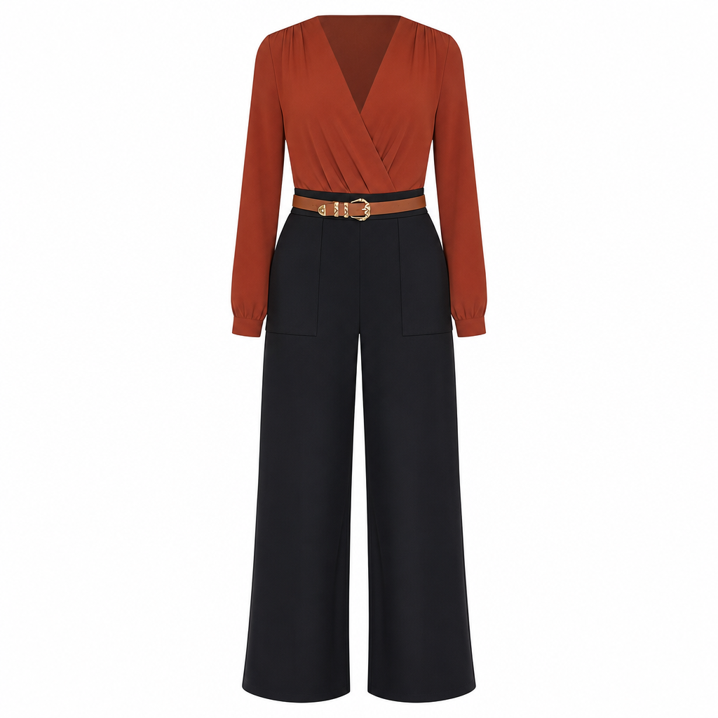 ✨Neu Eingetroffen! Damen Freizeit Hosenanzug Weites Bein Hosen Herbst Winter Lange Hosen