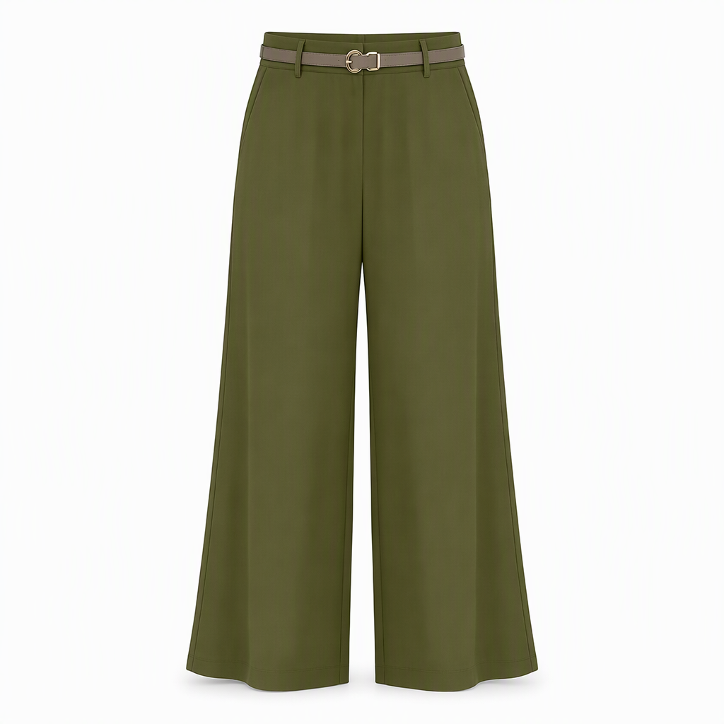 ✨Neu Eingetroffen! Damen Freizeit Hosenanzug Weites Bein Hosen Herbst Winter Lange Hosen