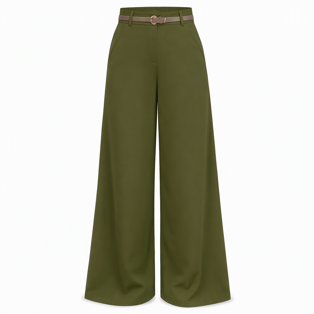 ✨Neu Eingetroffen! Damen Freizeit Hosenanzug Weites Bein Hosen Herbst Winter Lange Hosen