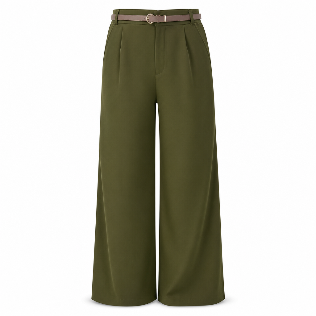 ✨Neu Eingetroffen! Damen Freizeit Hosenanzug Weites Bein Hosen Herbst Winter Lange Hosen