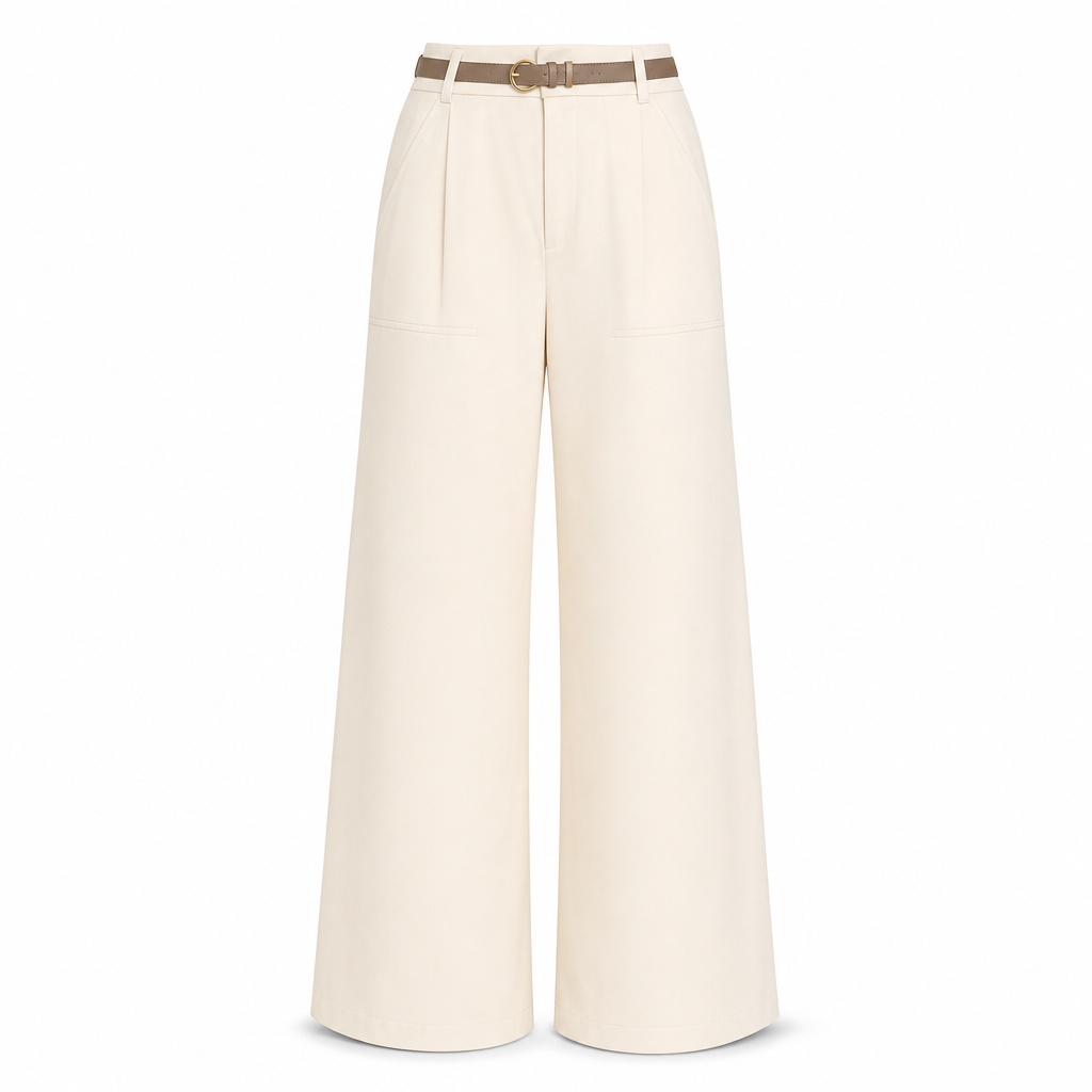 ✨Neu Eingetroffen! Damen Freizeit Hosenanzug Weites Bein Hosen Herbst Winter Lange Hosen
