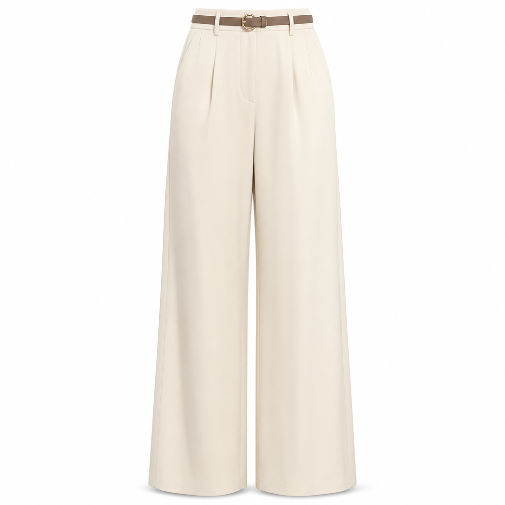 ✨Neu Eingetroffen! Damen Freizeit Hosenanzug Weites Bein Hosen Herbst Winter Lange Hosen
