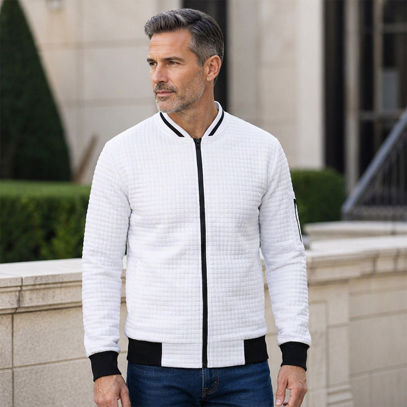 ⏰ Countdown läuft – 50% nur noch 3 Tage!  Herren Freizeit Waffelstrick Steppjacke