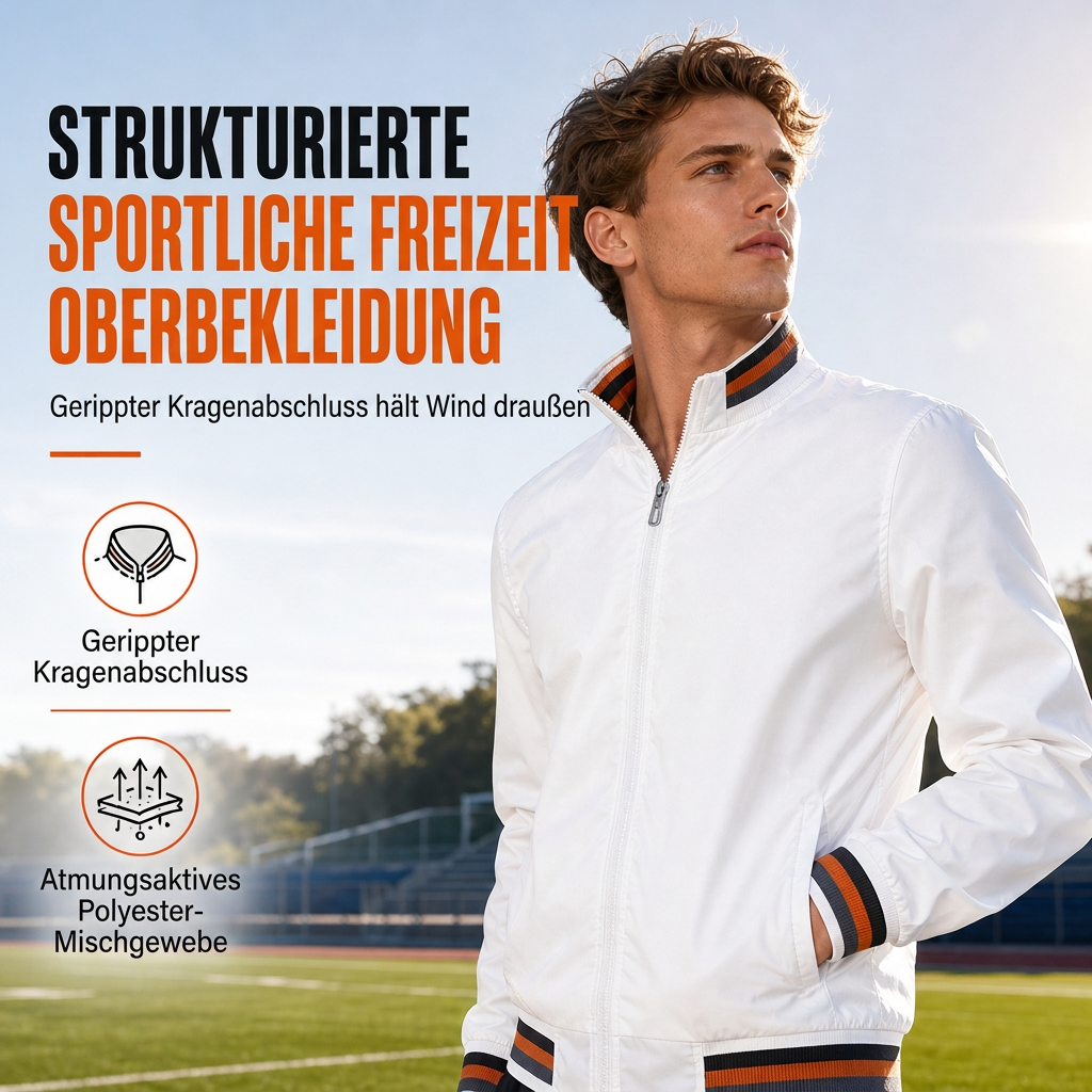 ✨Begrenzter Vorrat verfügbar, nicht verpassen!🔥🔥Freizeitjacke für Herren in Unifarbe