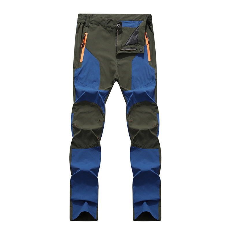 🌟Bestseller reduziert! Nur diese Woche!🌟 Wasserdichte und winddichte Herren-Wanderhose im Patchwork-Design