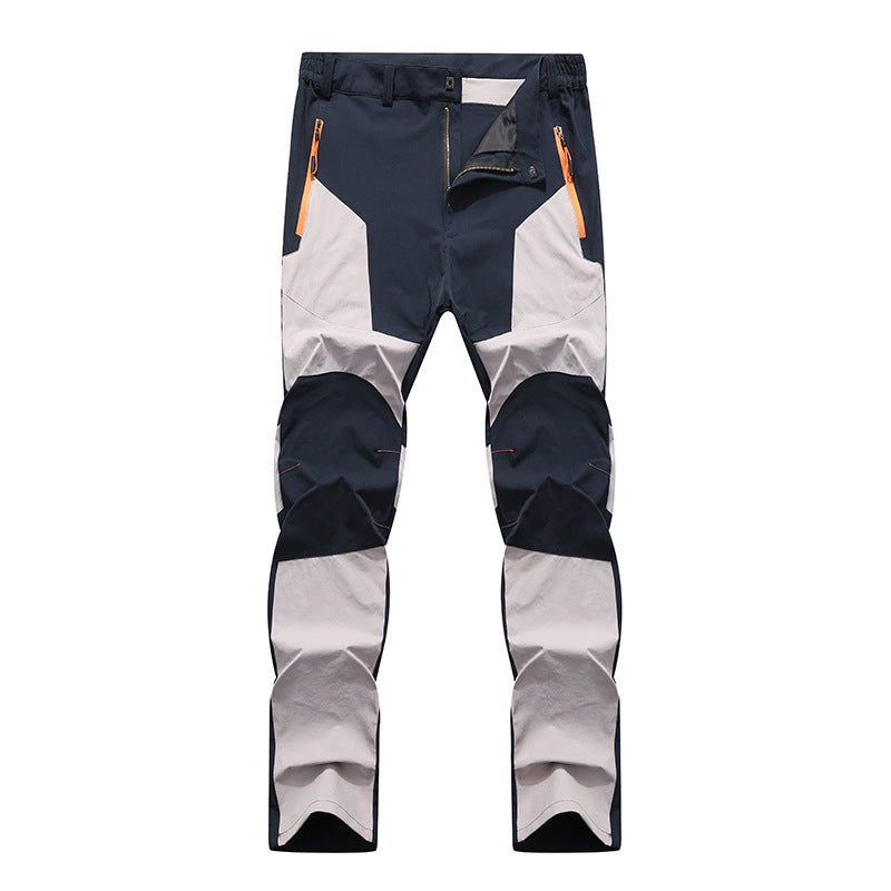 🌟Bestseller reduziert! Nur diese Woche!🌟 Wasserdichte und winddichte Herren-Wanderhose im Patchwork-Design