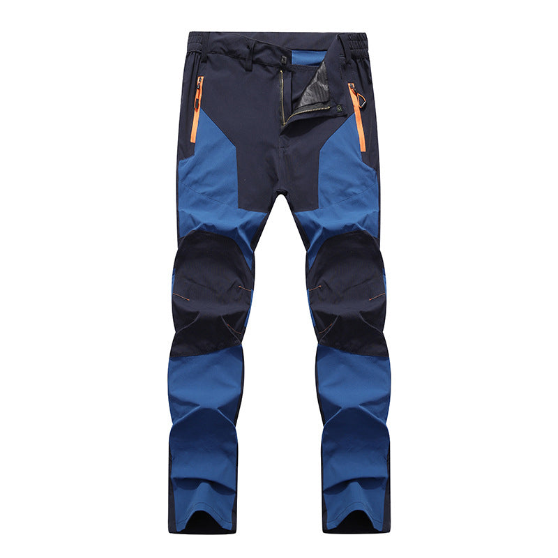 🌟Bestseller reduziert! Nur diese Woche!🌟 Wasserdichte und winddichte Herren-Wanderhose im Patchwork-Design