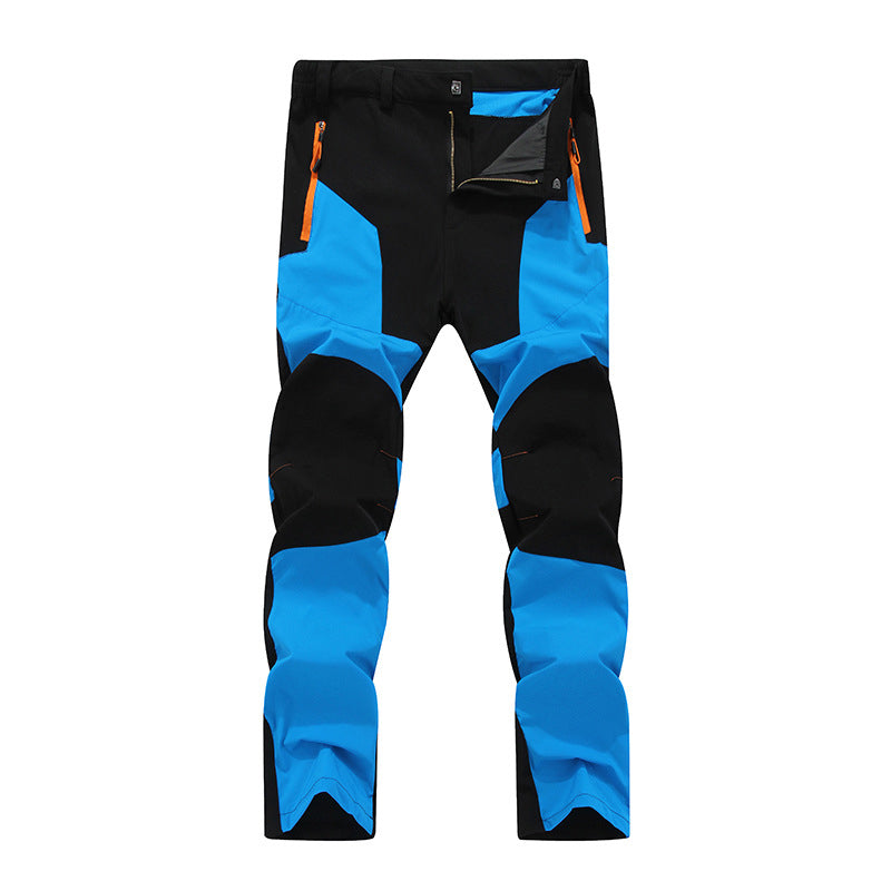🌟Bestseller reduziert! Nur diese Woche!🌟 Wasserdichte und winddichte Herren-Wanderhose im Patchwork-Design