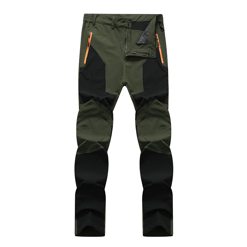 🌟Bestseller reduziert! Nur diese Woche!🌟 Wasserdichte und winddichte Herren-Wanderhose im Patchwork-Design