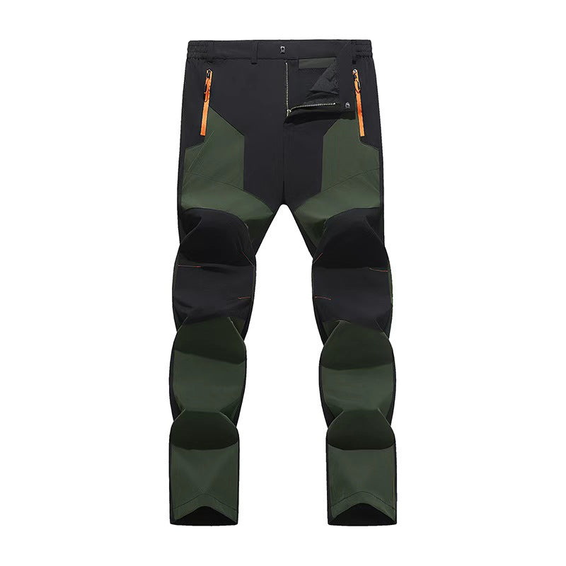 🌟Bestseller reduziert! Nur diese Woche!🌟 Wasserdichte und winddichte Herren-Wanderhose im Patchwork-Design