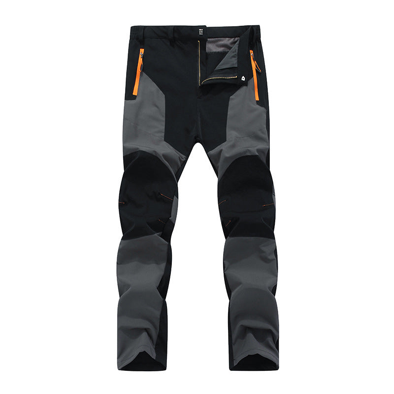 🌟Bestseller reduziert! Nur diese Woche!🌟 Wasserdichte und winddichte Herren-Wanderhose im Patchwork-Design