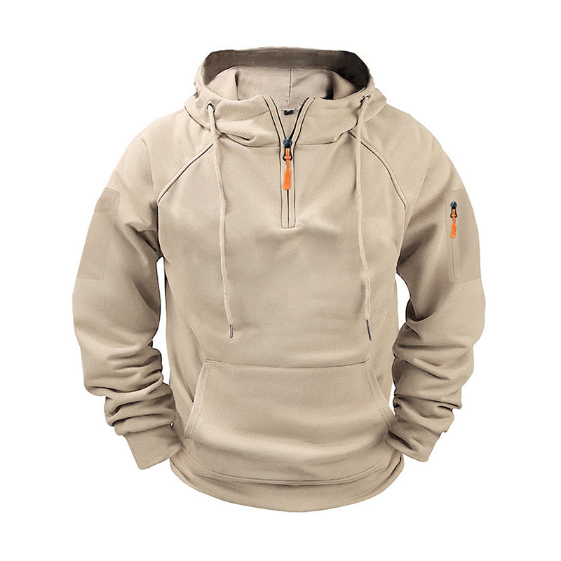 🖤 Black Friday Vorabzugang: 50 % Rabatt 🖤Herren-Casual-Kapuzenpullover mit Viertelreißverschluss