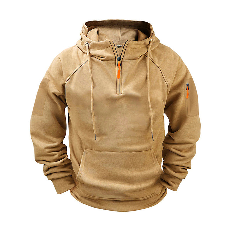 🖤 Black Friday Vorabzugang: 50 % Rabatt 🖤Herren-Casual-Kapuzenpullover mit Viertelreißverschluss