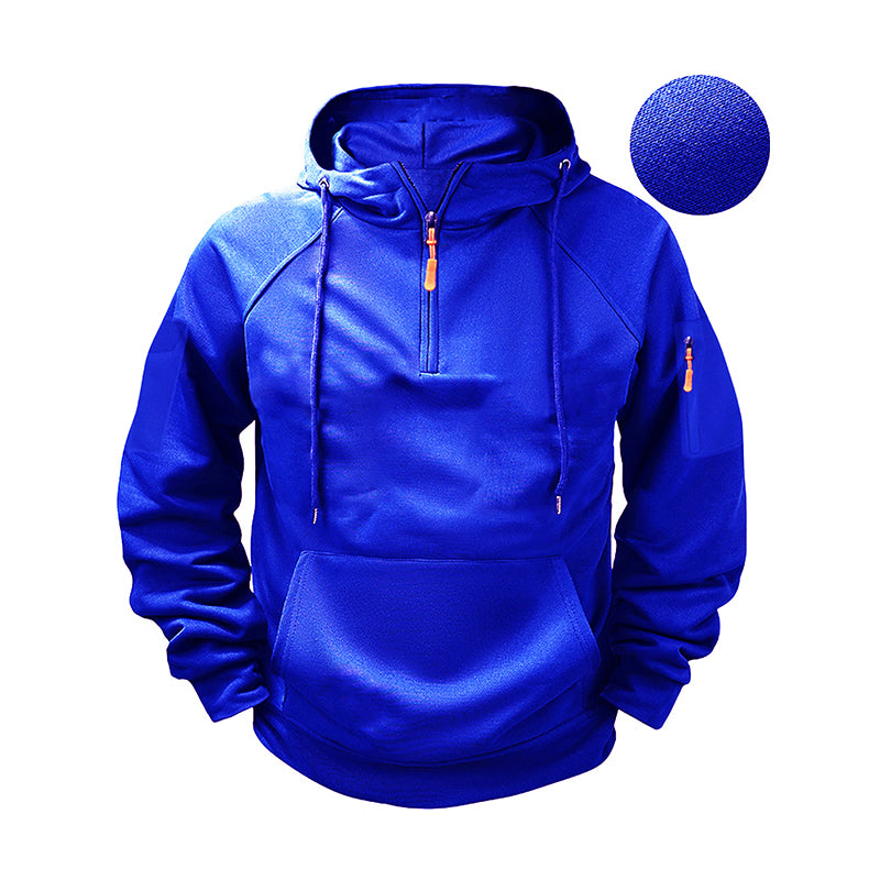 🖤 Black Friday Vorabzugang: 50 % Rabatt 🖤Herren-Casual-Kapuzenpullover mit Viertelreißverschluss