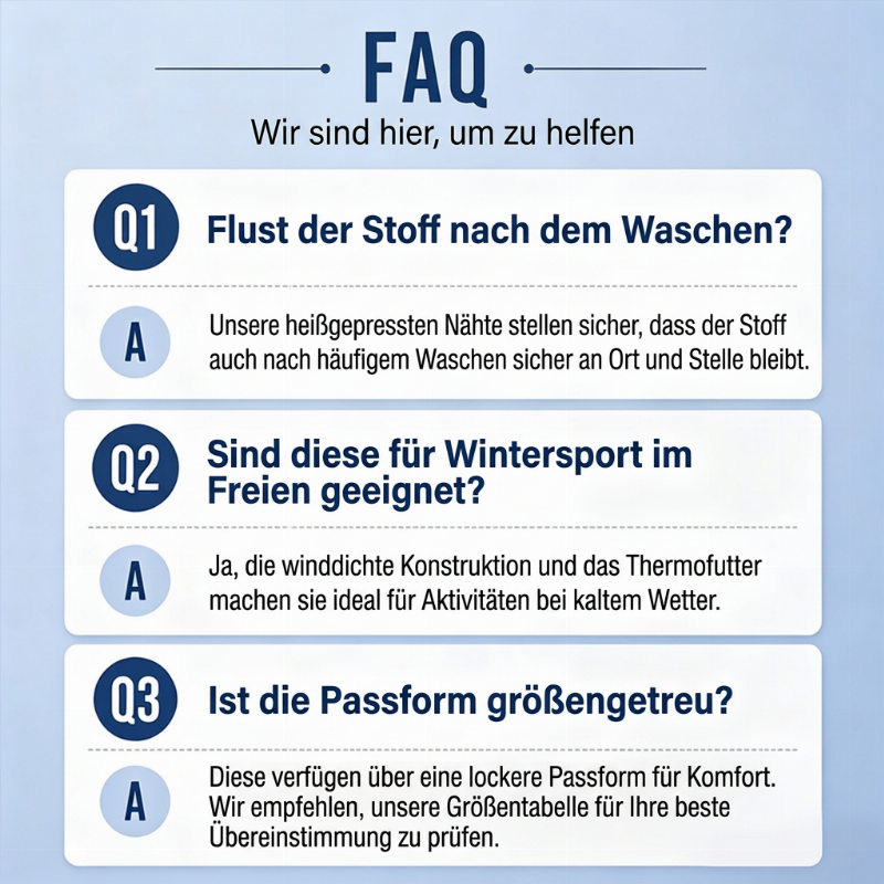 📦 Täglich 500+ Pakete versendet! Herren winddichte thermische Hose mit elastischen Bündchen