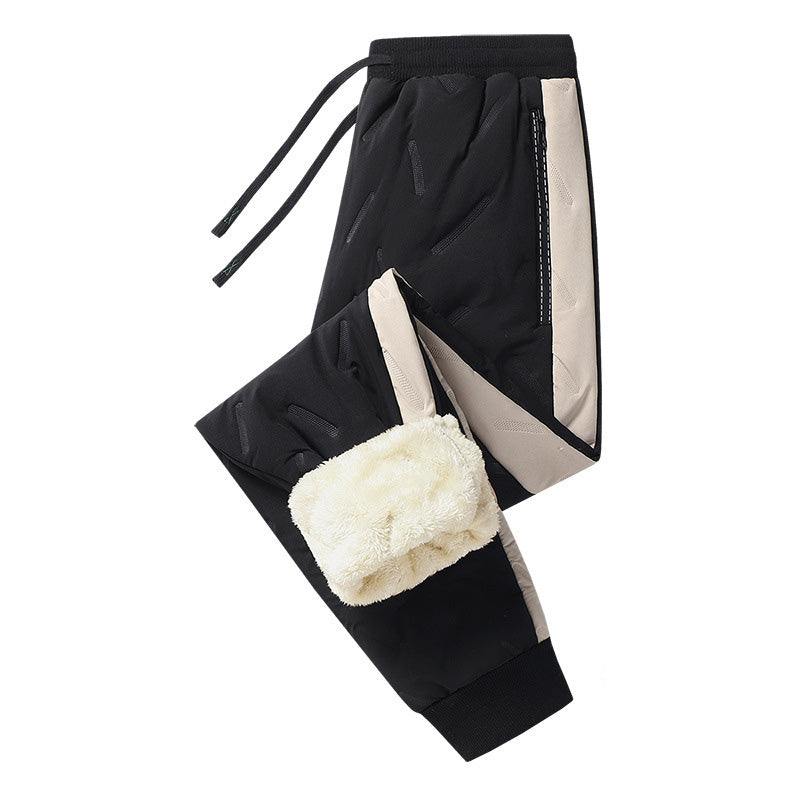 📦 Täglich 500+ Pakete versendet! Herren winddichte thermische Hose mit elastischen Bündchen