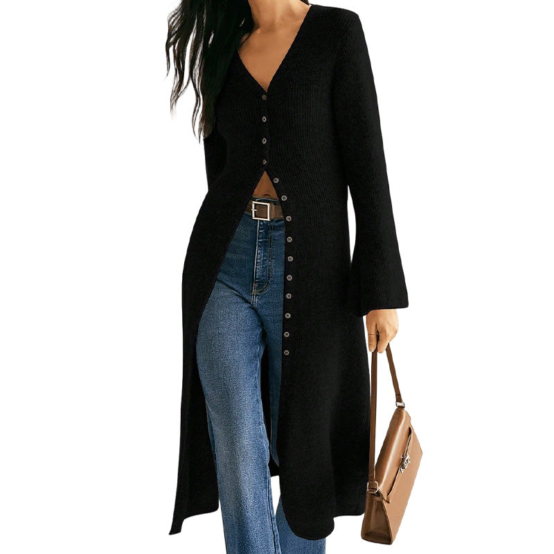 ✨Neu Eingetroffen!✨Offene Langstrickjacke für Damen