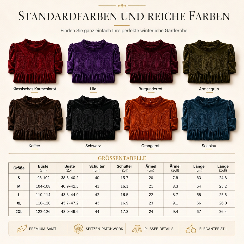 ⏰Letzte Chance! Jetzt zugreifen!⏰ Damen-Unifarbige Kurzarmoberteile mit Rüschenkragen