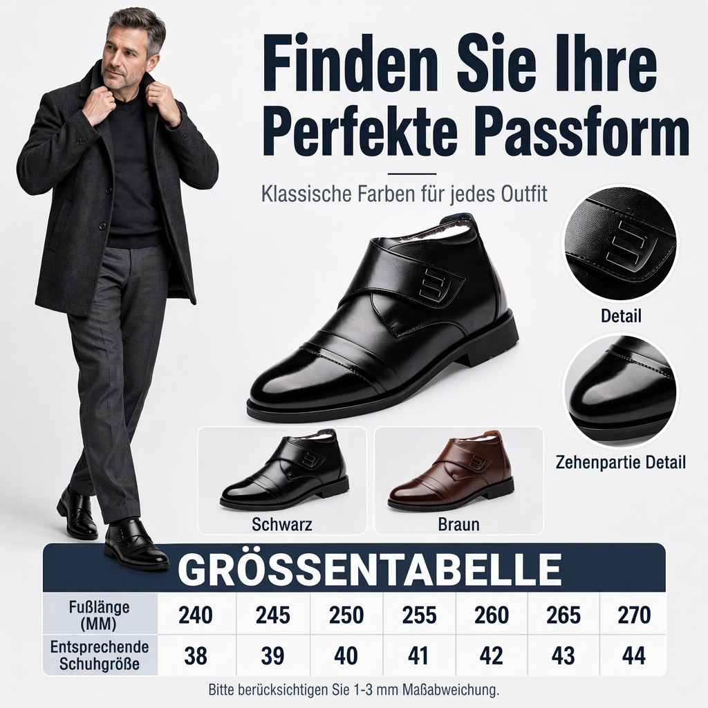 📦 Täglich 500+ Pakete versendet! Herren Winter Thermo Wasserdichte Schuhe