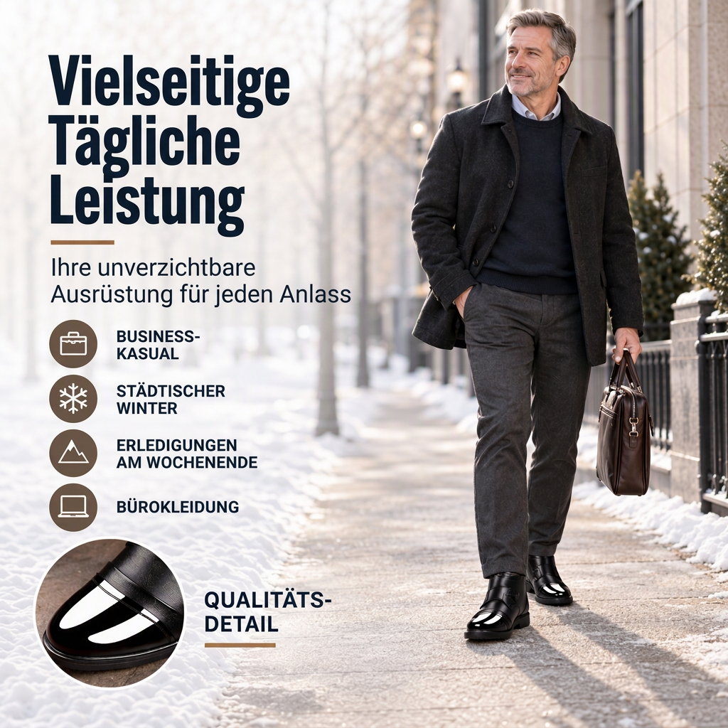 📦 Täglich 500+ Pakete versendet! Herren Winter Thermo Wasserdichte Schuhe