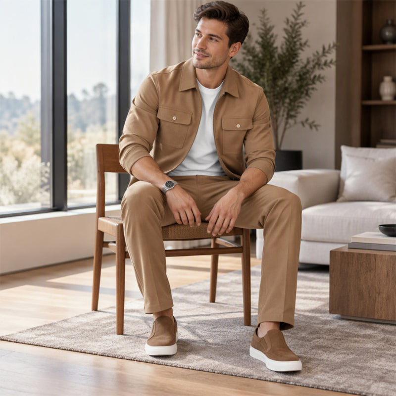 📢🎉50%Rabatt!!!🛍️✨Lässiger, stilvoller Jacken- und Hosenanzug für Herren