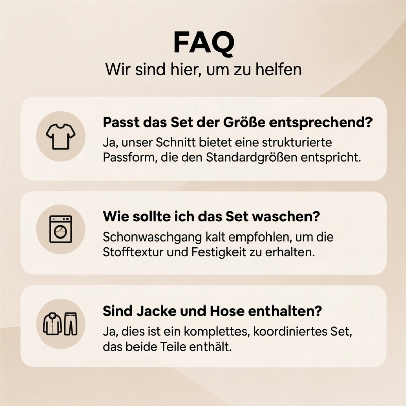 📢🎉50%Rabatt!!!🛍️✨Lässiger, stilvoller Jacken- und Hosenanzug für Herren