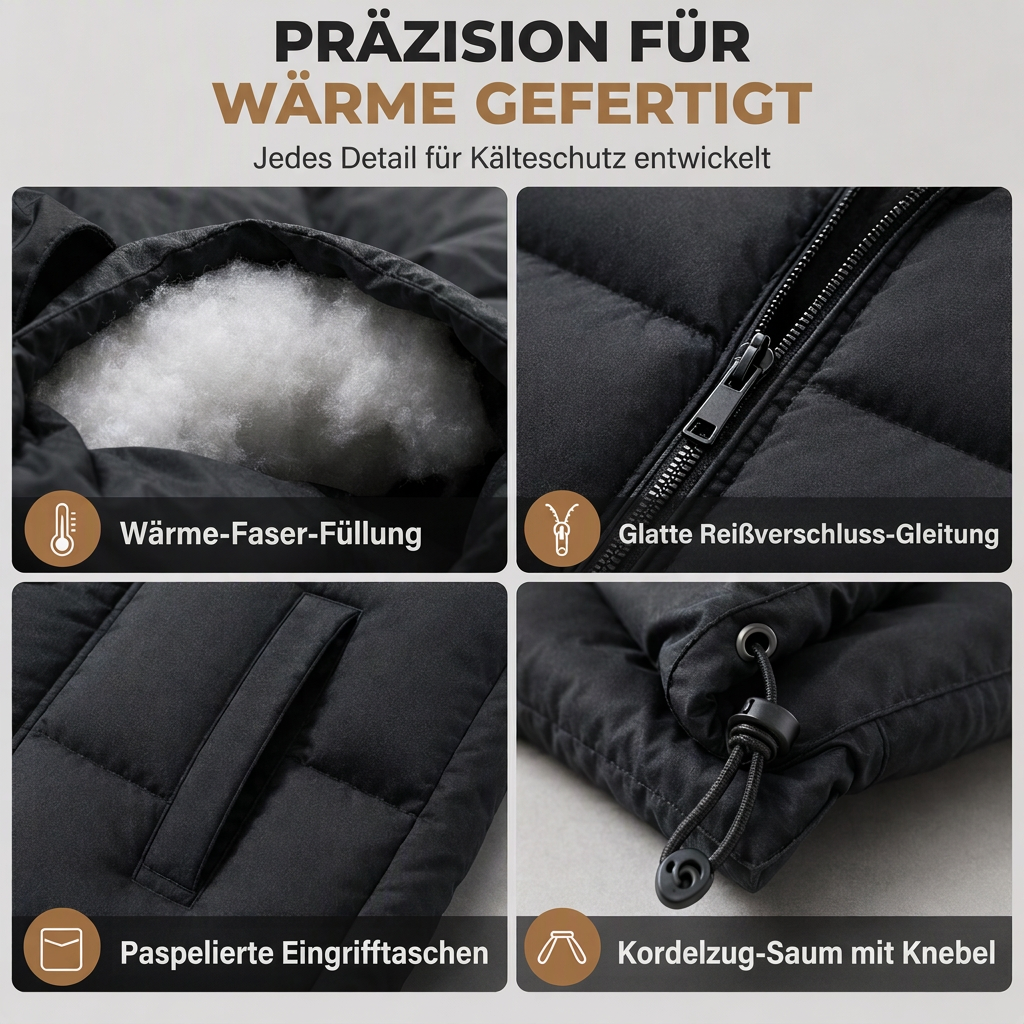 🔥 Nur heute 50 %! Unisex, verdickte Winter-Steppweste, locker sitzend, gesteppte Weste für Damen und Herren