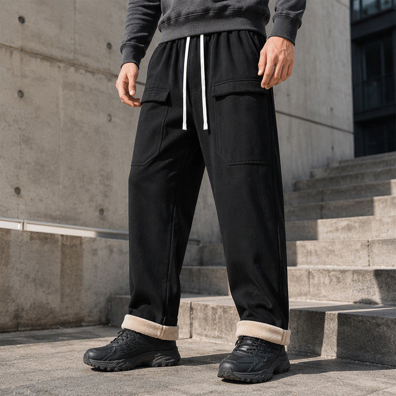 ✨Neu Eingetroffen! Wasserdichte Cargo-Hosen für Herren mit Plüschfutter