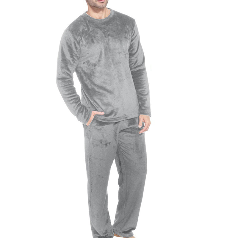 🔥50%Rabatt!!!🔥Bequemes Wärmendes Samt-Schlafanzug-Set für Herren