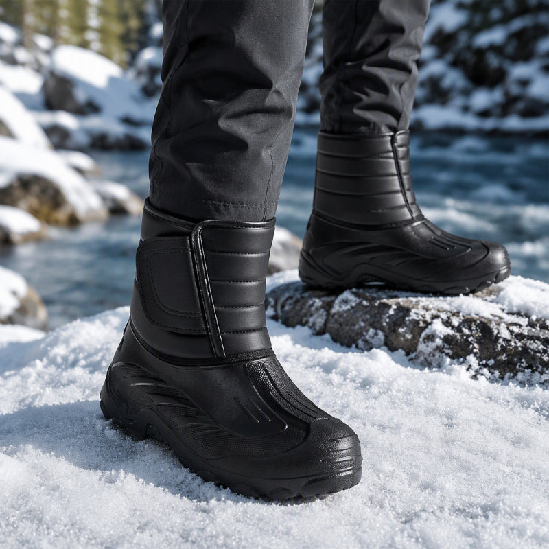 🎁Neu eingetroffen: 50% Rabatt! Unisex wasserdichte Schneestiefel mit Plüschfutter