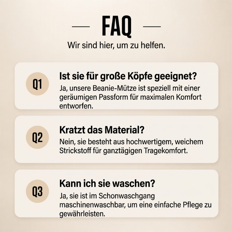 📢Letzter Tag! Alles 50%!📢 Lässige warme Strick-Mütze für Herren