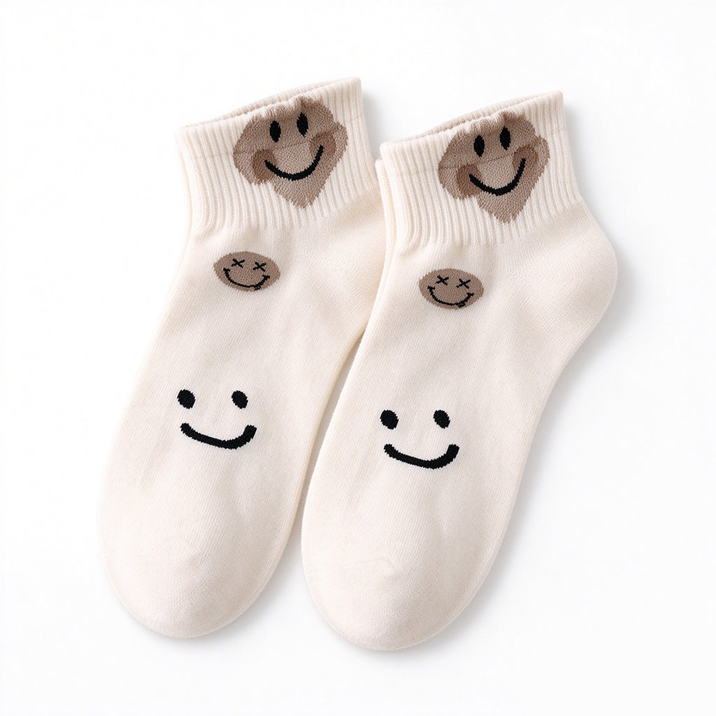 ⏰ Countdown läuft – 50% nur noch 3 Tage! Damen niedliche, gemusterte Knöchelsocken, dünne, atmungsaktive, rutschfeste Kurzsocken