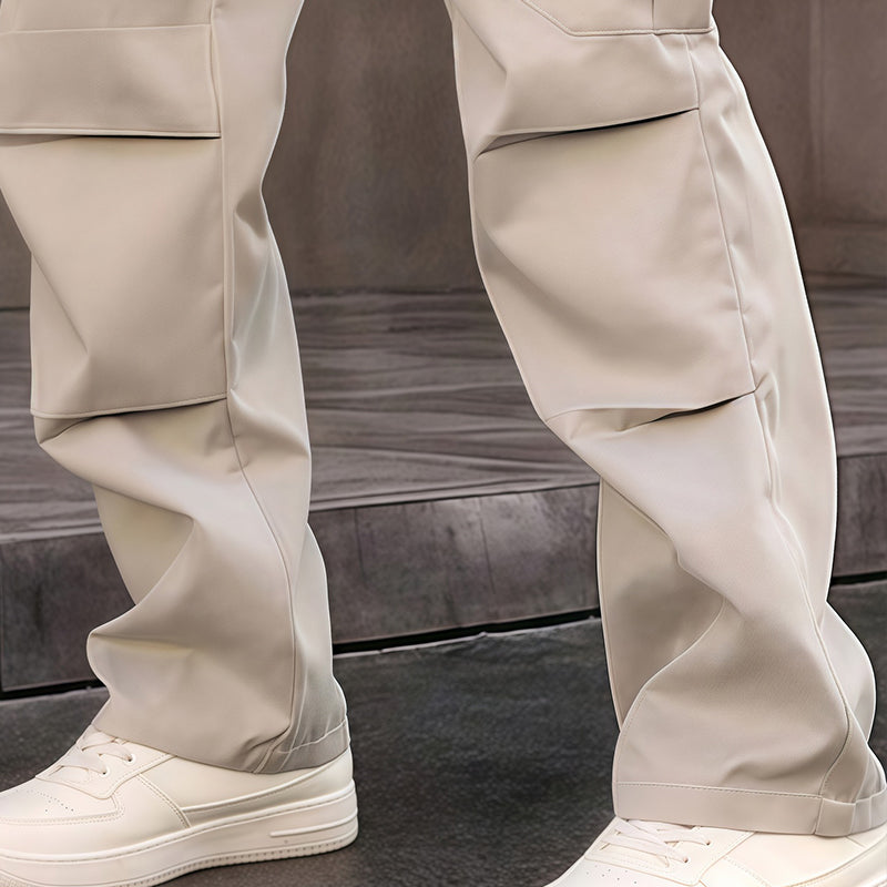 ⏰ Beliebt und bald ausverkauft!⏰ Cargohose mit mehreren Taschen und geradem Bein für Herren