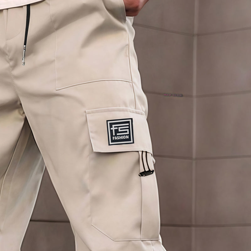⏰ Beliebt und bald ausverkauft!⏰ Cargohose mit mehreren Taschen und geradem Bein für Herren