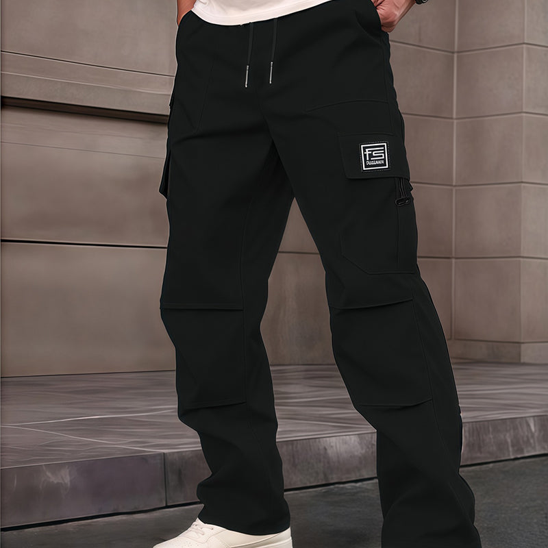 ⏰ Beliebt und bald ausverkauft!⏰ Cargohose mit mehreren Taschen und geradem Bein für Herren