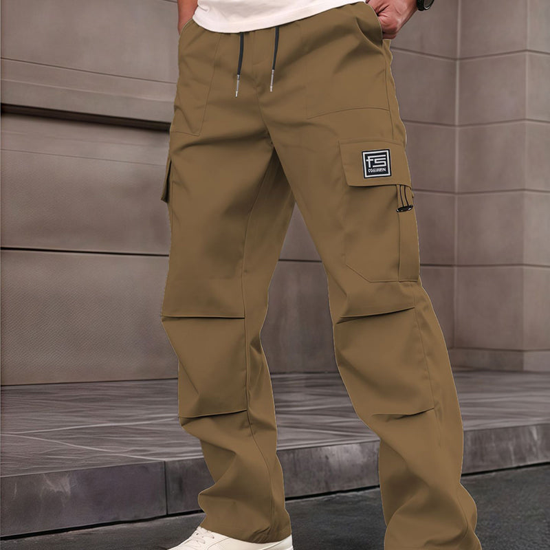 ⏰ Beliebt und bald ausverkauft!⏰ Cargohose mit mehreren Taschen und geradem Bein für Herren