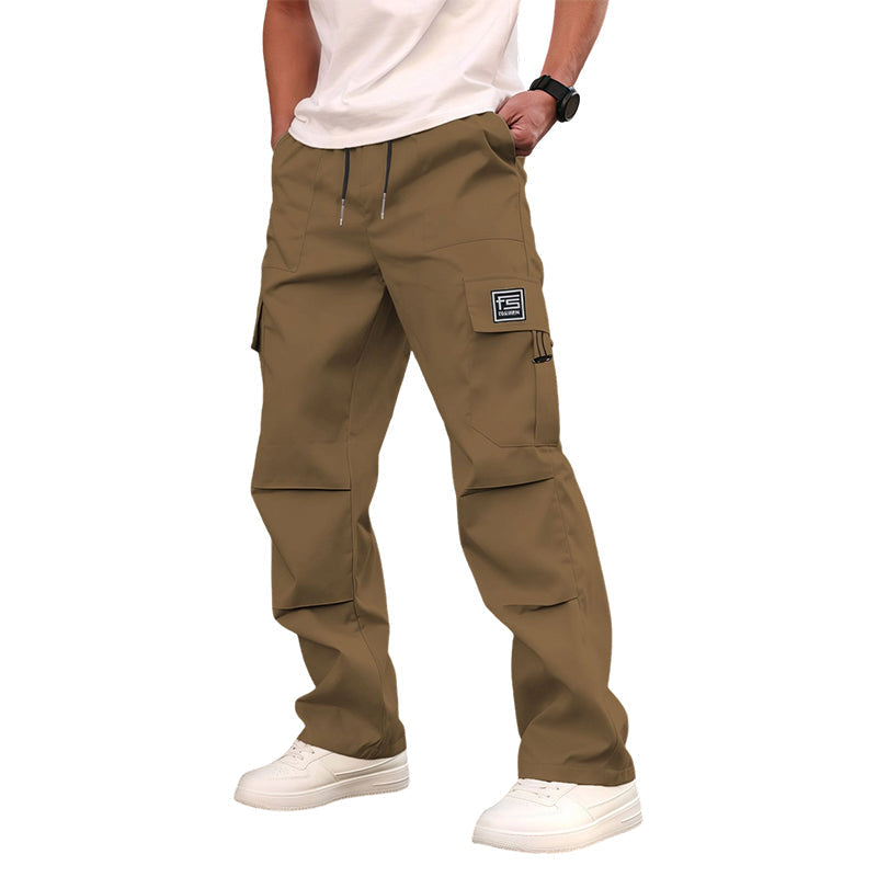 ⏰ Beliebt und bald ausverkauft!⏰ Cargohose mit mehreren Taschen und geradem Bein für Herren
