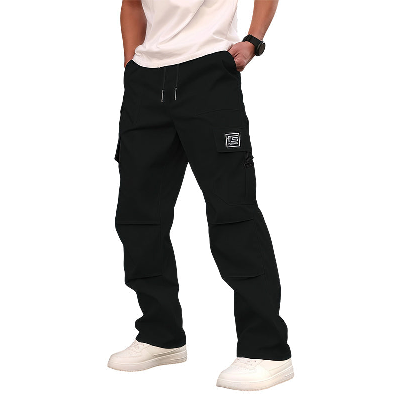 ⏰ Beliebt und bald ausverkauft!⏰ Cargohose mit mehreren Taschen und geradem Bein für Herren